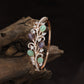 Botanical Scroll Rose Gold Kada with Elegant Vine Styling