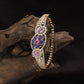 Bloom Inspired Rose Gold Kada with Decorative Border Design