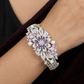 Artistic Floral Kada with Layered Bloom Arrangement