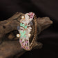 Floral Vine Kada with Pearl Accent Detailing