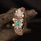 Floral Vine Kada with Pearl Accent Detailing