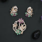 Rose Gold Pendant Set with Pigeon and Bloom Detailing