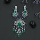 Crystal Pendant Set with Ornamental Arch Composition