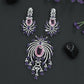 Crystal Pendant Set with Ornamental Arch Composition