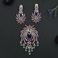 Crystal Pendant Set with Ornamental Arch Composition