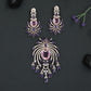Crystal Pendant Set with Ornamental Arch Composition
