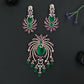 Crystal Pendant Set with Ornamental Arch Composition
