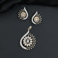Floral Statement Pendant Set with Sparkle Burst Styling