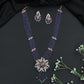 Multi-Strand Beads Necklace with Floral Medallion Centerpiece
