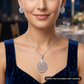 Designer Pendant Set with Openwork Round Craftsmanship