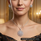 Designer Pendant Set with Intricate Openwork Craftsmanship