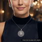 Statement Flower Pendant Set with Radiating Cluster Design
