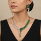Trend Gj necklace with elegant gemstone tiers