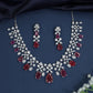 Museum Collection Rhodium Necklace Set with Sculpted Medallions