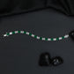 Rhodium Bracelet with Alternating Elongated and Rectangular Links