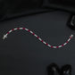 Rhodium Bracelet with Rectangular Links and Bar Connectors