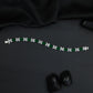 Radiant rhodium bracelet with ribbonâ€‘style silhouettes