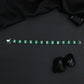 Rhodium Bracelet Featuring Alternating Rectangular Elements and Square Connectors