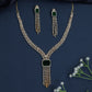 Fashion Week Select Gj Necklace with Geometric Fringe Design
