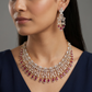 Heritage Coin Necklace with Graduated Teardrop Drops