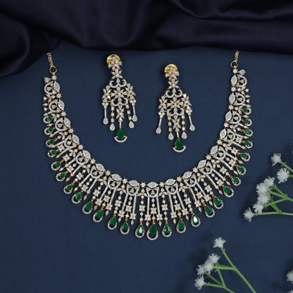 Heritage Coin Necklace with Graduated Teardrop Drops