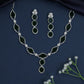 Contemporary Collar Necklace with Oval Frame Silhouette