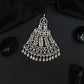 Regal Jhumar Featuring Layered Floral Arrangement and Danglers