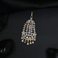 Traditional Jhumar with Marquise Motifs and Hanging Elements
