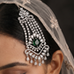 Statement Jhumar with Floral Accents and Decorative Fringe