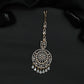 Openwork Tikka Featuring Circular Pendant and Fringe Detail