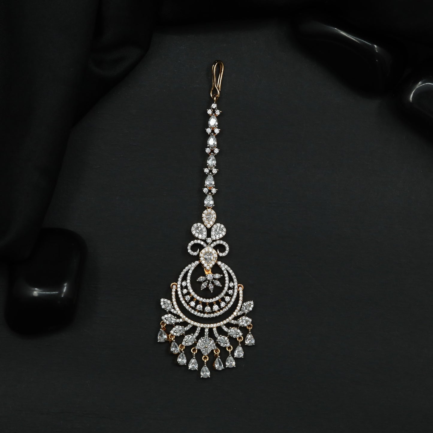 Tikka Featuring Decorative Arches and Floral Drop Fringe