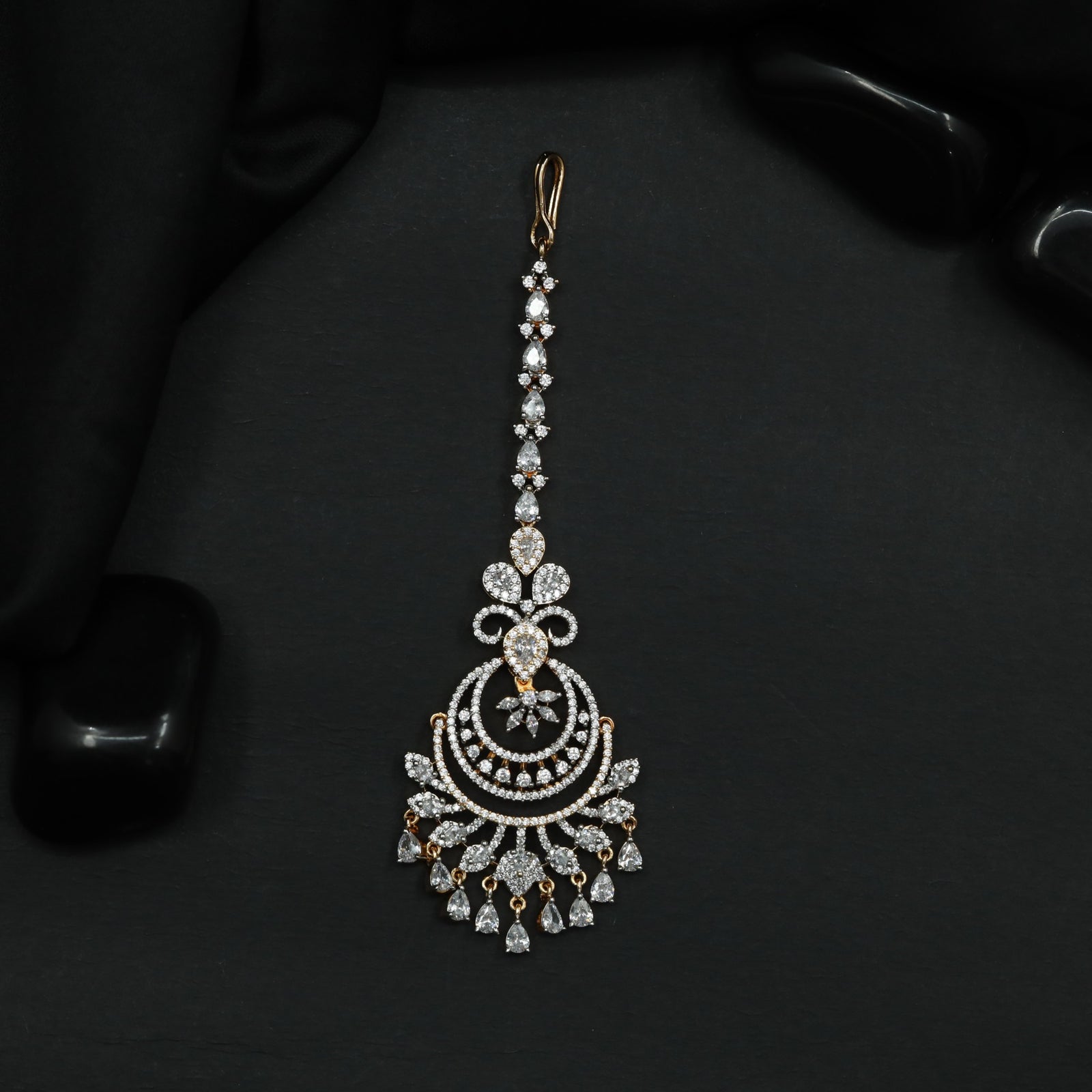 Tikka Featuring Decorative Arches and Floral Drop Fringe