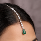 Elegant Tikka with Graduated Pear Elements and Pendant Detail