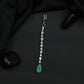 Elegant Tikka with Graduated Pear Elements and Pendant Detail