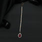 Minimalist Tikka with Pear Shaped Pendant Design