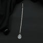 Minimalist Tikka with Pear Shaped Pendant Design