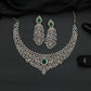 Botanical Inspired Necklace with Layered Openwork Design