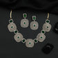Necklace Featuring Circular Medallions and Geometric Connectors