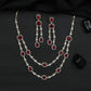 Necklace Featuring Double Row Link Arrangement