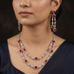 Necklace Featuring Double Row Link Arrangement