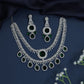 Statement Collar Necklace with Graduated Teardrop Fringe