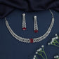 Crystal Lattice Choker with Center Frame Detail