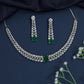 Crystal Lattice Choker with Center Frame Detail