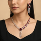 Modern Gold Polish Necklace with Sculpted Fringe Silhouette