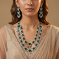 Spotlight Double Strand Long Haara Set with Medallions