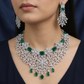 Signature vault necklace with ornamental scrollwork composition