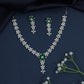 Daisy chain necklace with floral centerpiece design