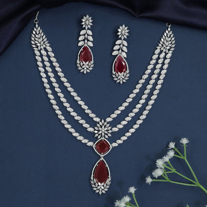 Designer inspired necklace with graduated strand styling