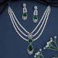 Designer inspired necklace with graduated strand styling