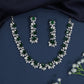 Palace collection necklace with petal halo arrangement